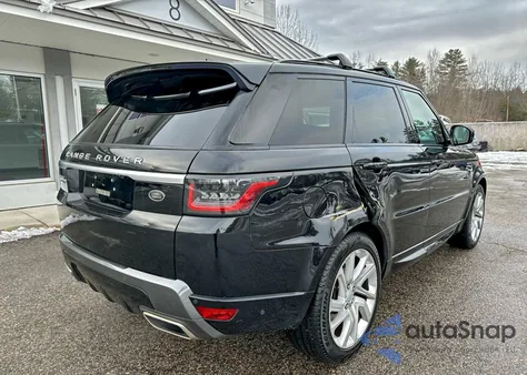 2019 Land Rover Range Rover Sport Hse из США, поврежденный, VIN SALWR2RV1KA833757